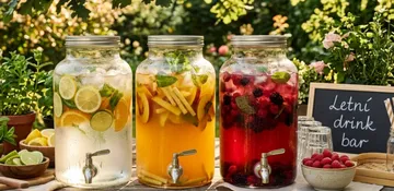 Domácí letní drink bar: 5 minut k osvěžení, které si zamilujete